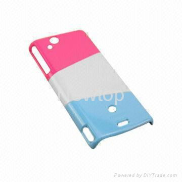 Mashup 3-in-1 Mobile Phone Case for i9100, three-piece in one, made of PC materi
