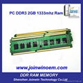 Computer system components full compatible 8bits ddr3 1333mhz 2gb 2