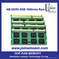 Russian original chips lifetime warranty 8gb ddr3 ram laptop 1