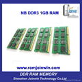 Import used computer parts 8bits so dimm 1gb memoria ram ddr3 2