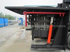 intermediate frequency melting furnace for steel