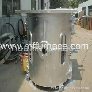 200KG copper scrap melting furnace