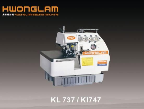 Overlock sewing machine series KL737/747 2