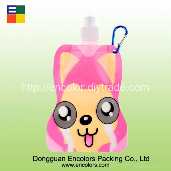 Stand up juice bag with spout 2