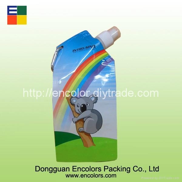 Stand up juice bag with spout 3
