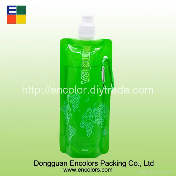 Stand up juice bag with spout 4