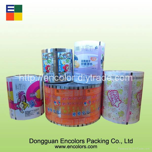 Eco-friendly Laminated plastic roll film for food