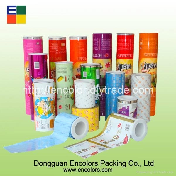Eco-friendly Laminated plastic roll film for food 3