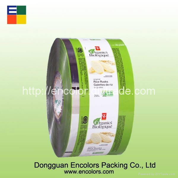 Eco-friendly Laminated plastic roll film for food 5