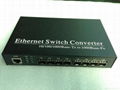 8-Port 10/100/1000M Fx +1-Port UTP Fiber Switch 1