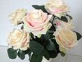 10 head large rose artificial flower  3