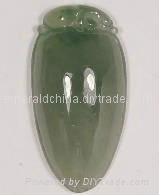 Emerald blessing melons Pendant