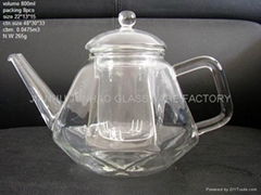 PYREX Glass TeaPot