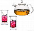 PYREX Glass Tea Set