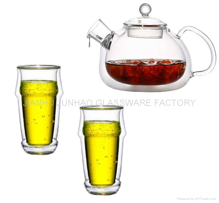 Borosilicate Glass Tea Set