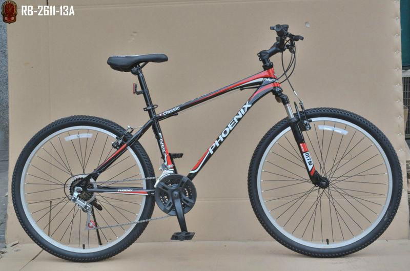 26"x1.95 steel frame 18 speed phoenix mountain bike