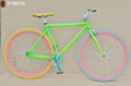 700Cx25 alloy frame and brake phoenix fixed gear bike 1