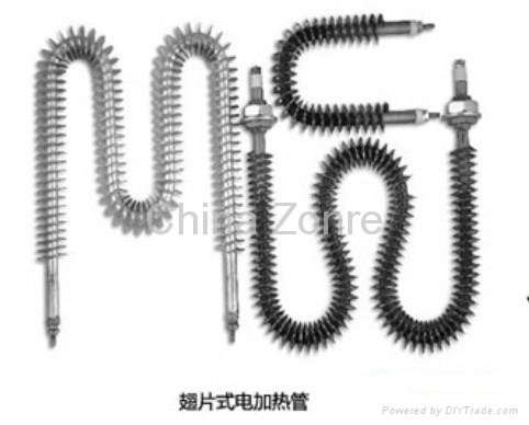 Finned Electric Heating Tube Pipe Element