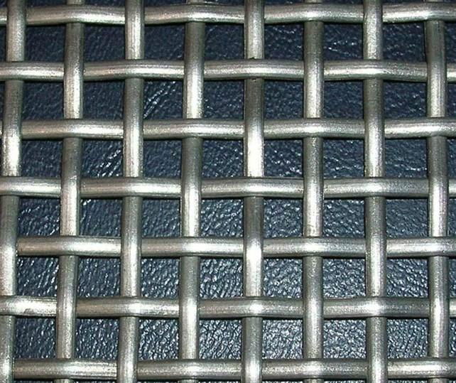 Crimped wire mesh