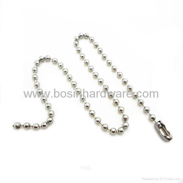 Fashion high quality metal ball chain