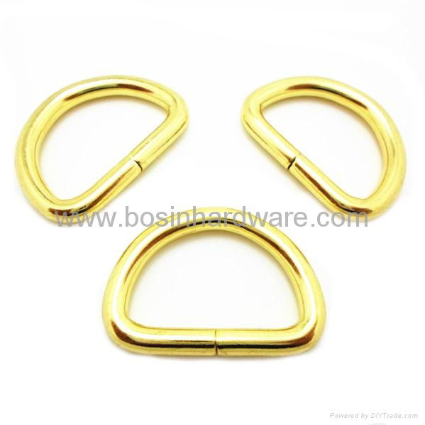 Fashion metal D ring 3