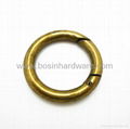 Fashion high quality metal o ring buckle