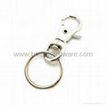 Fashion metal key ring keychain 3