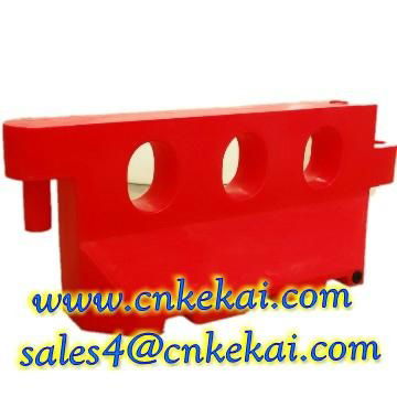  traffic barrier Road water barrier Traffic Bucket Warning Marking   Barrier 2