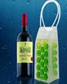 Liquid Filled Fashion Wine Cooler Bags and Packing PVC Ice Bag 2