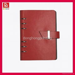 OEM leather cover notebook from donghong