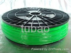 green ABS/PLA filament
