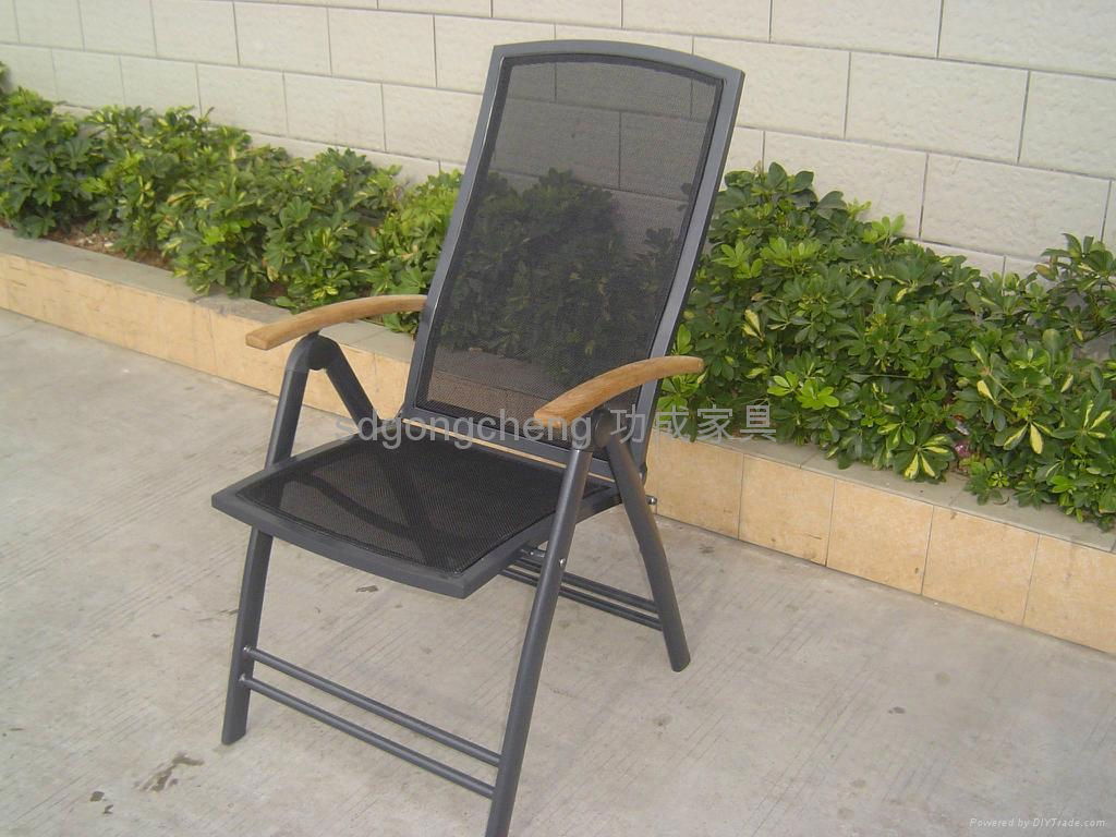 mesh chair mesh lounger mesh fabric sun lounger Textile mesh furniture 4