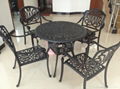 cast Aluminum furniture Aluminum