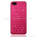 Rhinestone cell phone case for iphone5 2