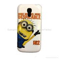 Hard plastic phone case for samsung galaxy s4 mini i9190 despicable me case  1