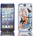 Custom printed diamond phone case for iphone 5 2