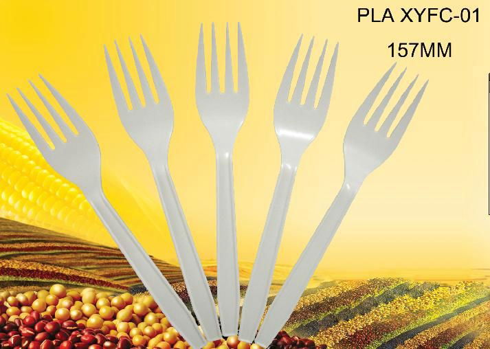 Biodegradable disposable fork   3