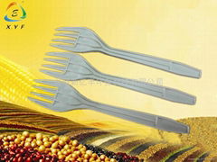 disposable ecofriendly cutlery fork：XYFC-01