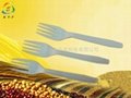 disposable ecofriendly cutlery fork：XYFC-01 2