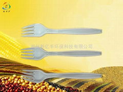 ecofriendly starch-based disposable fork