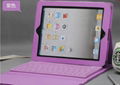 Leather Case + wireless Bluetooth Keyboard for iPad 3 2 iPad2  5