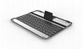 Aluminum Wireless Bluetooth 3.0 Keyboard Case Cover Stand for ipad2 ipad3  2