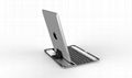 Aluminum Wireless Bluetooth 3.0 Keyboard Case Cover Stand for ipad2 ipad3  5