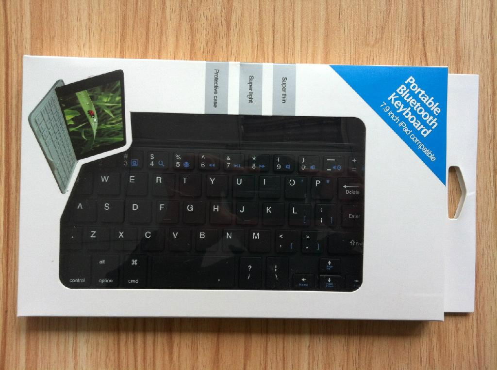 Slim Aluminum Wireless Bluetooth Keyboard for apple ipad mini  2