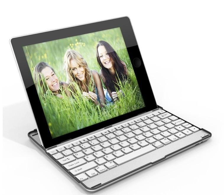 Aluminum Alloy Bluetooth wireless keyboard for Apple ipad 2/3 - ZJ003 -  shiling (China Manufacturer) - Mouse & Keyboard - Computer