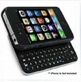 Slide out Wireless Bluetooth Keyboard Back Case Cover for iphone5