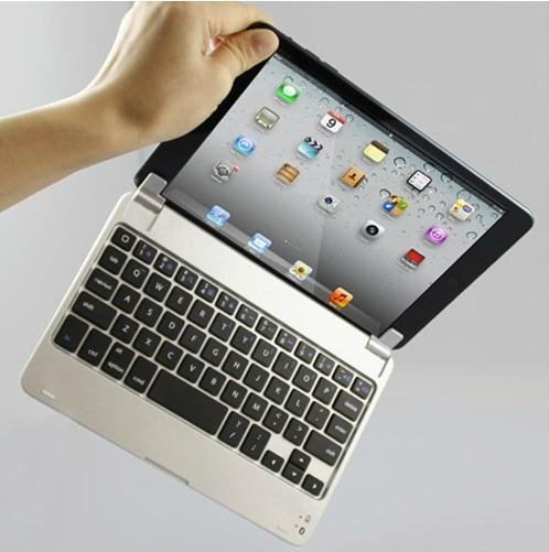 Slim Aluminum Wireless Bluetooth Keyboard for Apple iPad Mini