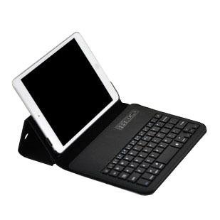 Wireless ipad mini bluetooth keyboard Leather case for iPad Mini 