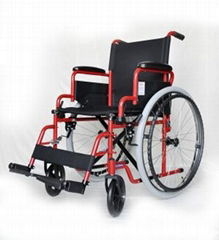 active steel manual wheelchair for elderly people from manufacturer