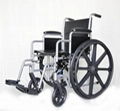 active steel manual folding wheelchair from manufacturer